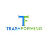 logo trashforming blanco